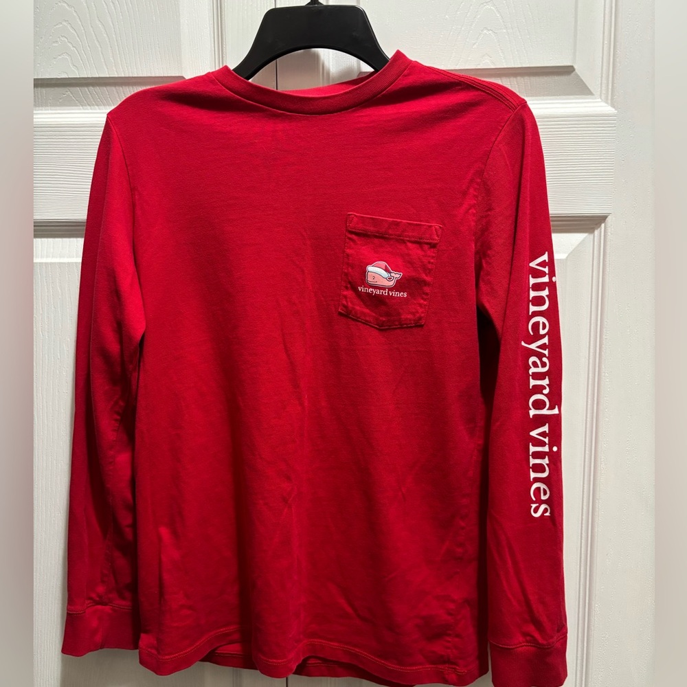 Vineyard vines, youth, Christmas shirt